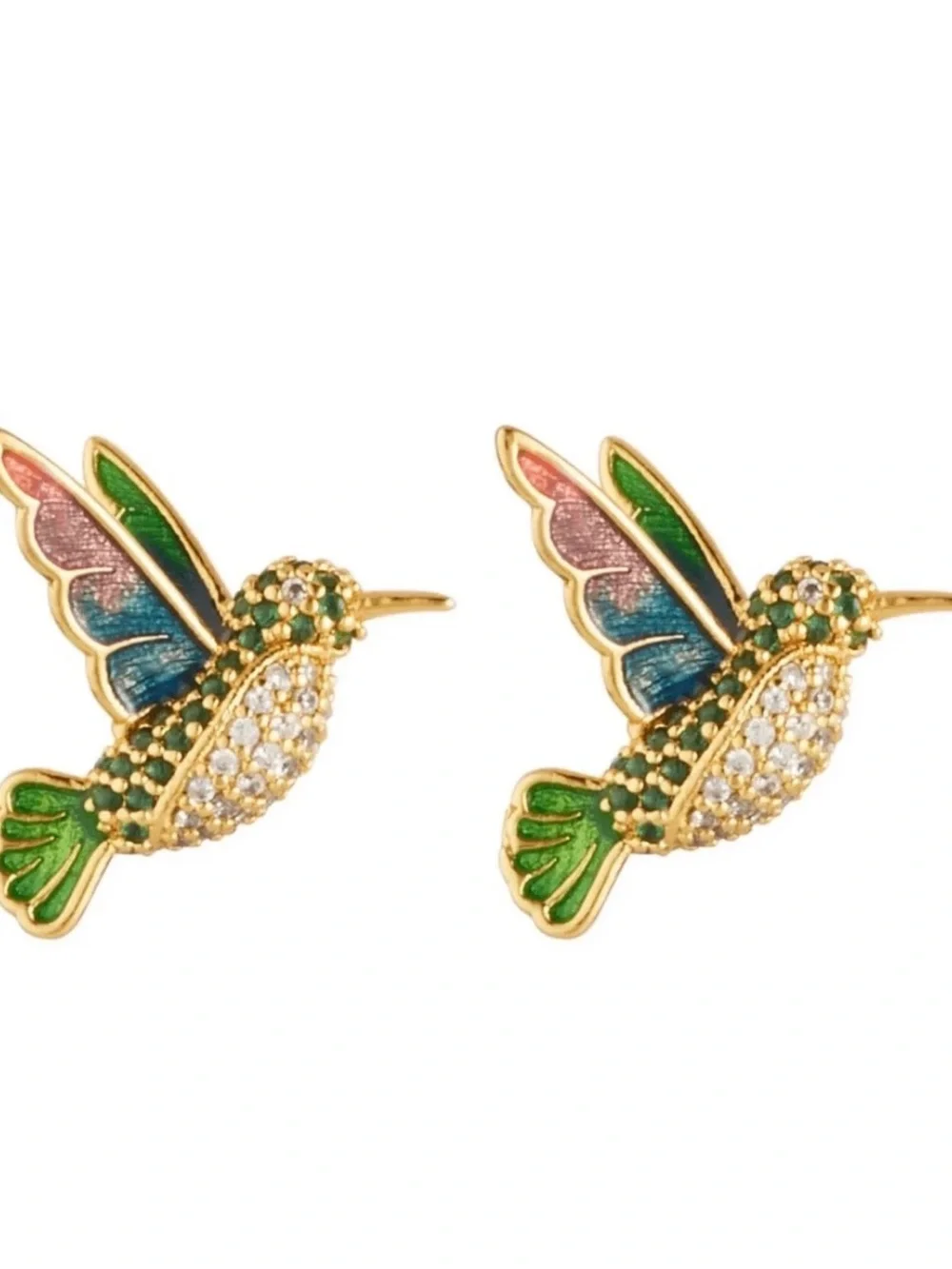 New Kate Spade Scenic Route Hummingbird Stud Earrings